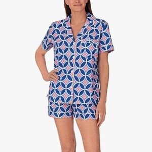 ❤️ Bed Head Classic Shorty PJ Pajama Two-Piece Set Size Small NWT